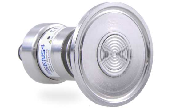 Flush stainless steel pressure sensor