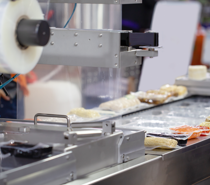 Vacuum in food industry