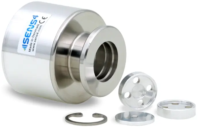 MEMS Pirani Vacuum Transducer from Sens4 MEMS Pirani Vacuum Transducer from Sens4 with protective baffle