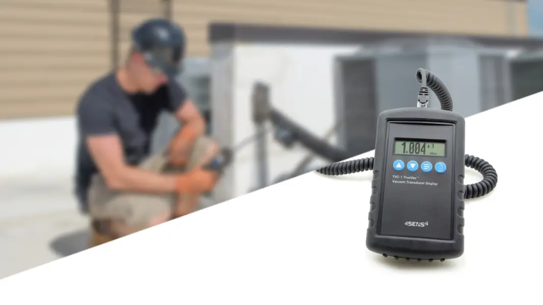 TVC-1 TrueVac Display for measurement on the go